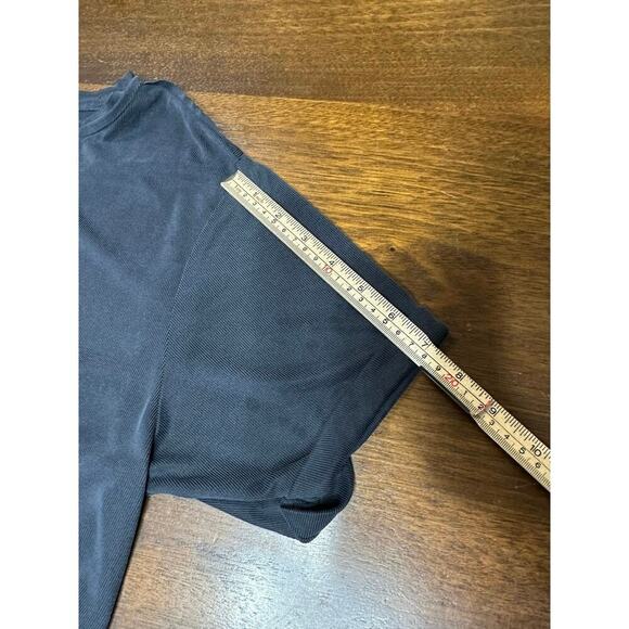 Anthropologie Lounge Wear Top Women XS Oversized Boxy Comfy Stretchy Loose Cozy - Picture 6 of 10